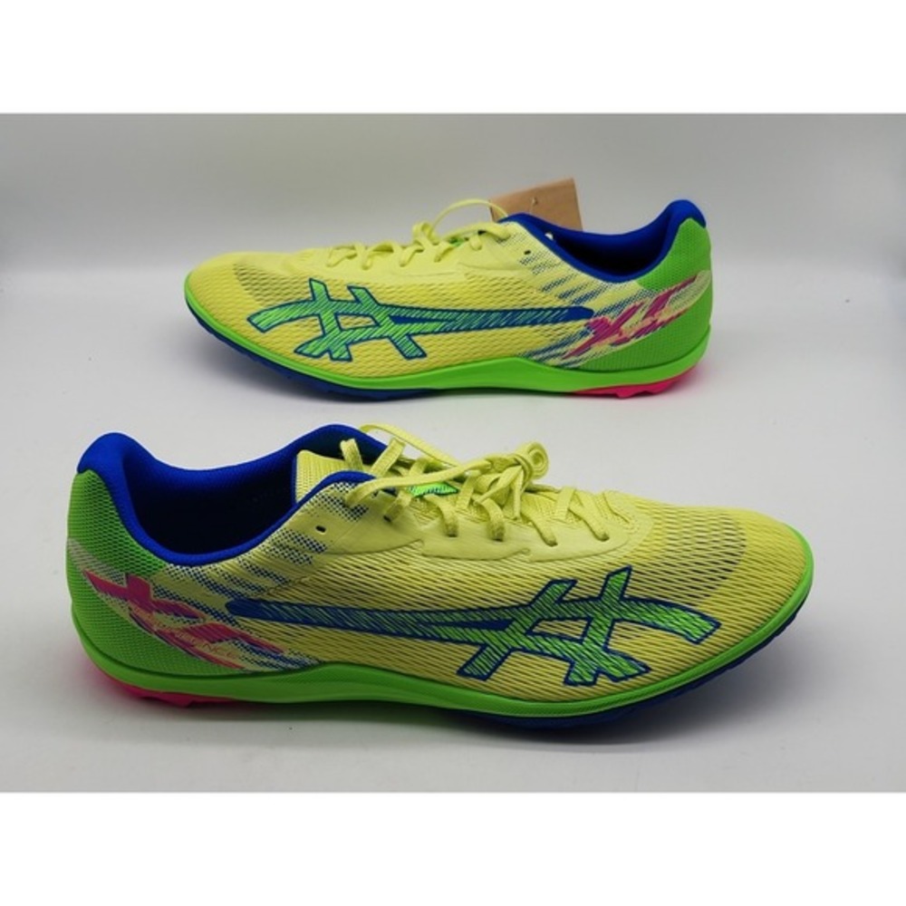 Asics Resurgence XC Track Field Spikes Green Gecko Black Mens 12.5 1093A181 - Picture 6 of 13